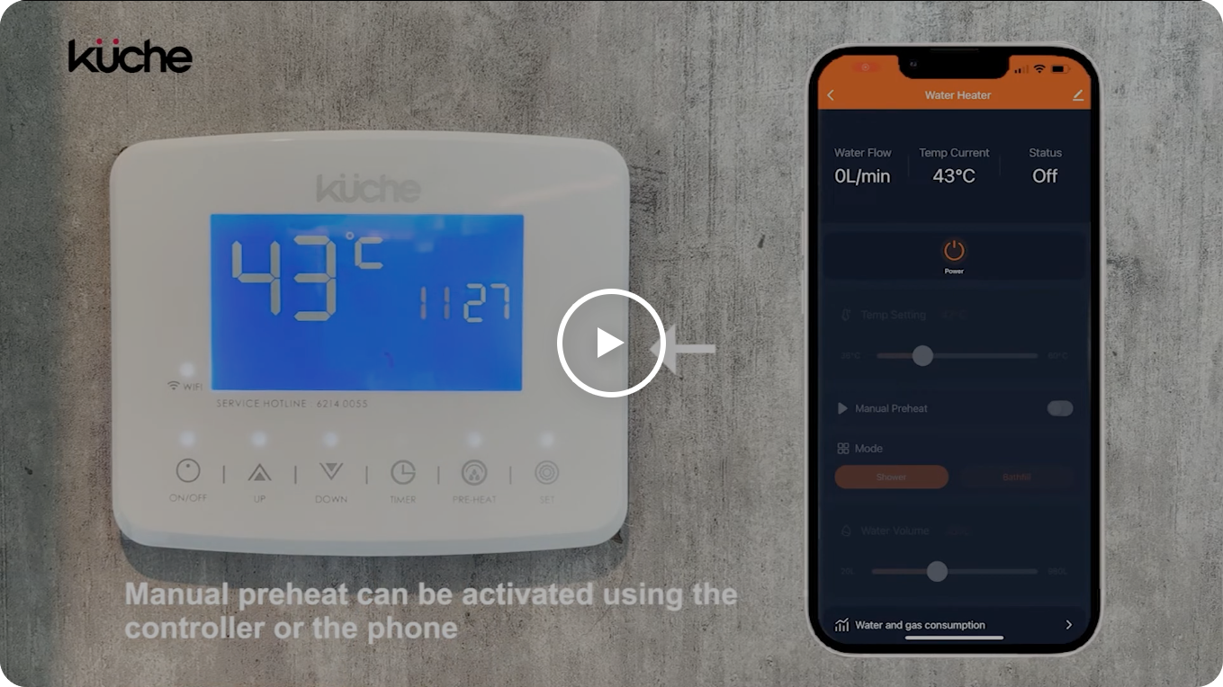 [User Guide] Küche Smart Gas Water Heater